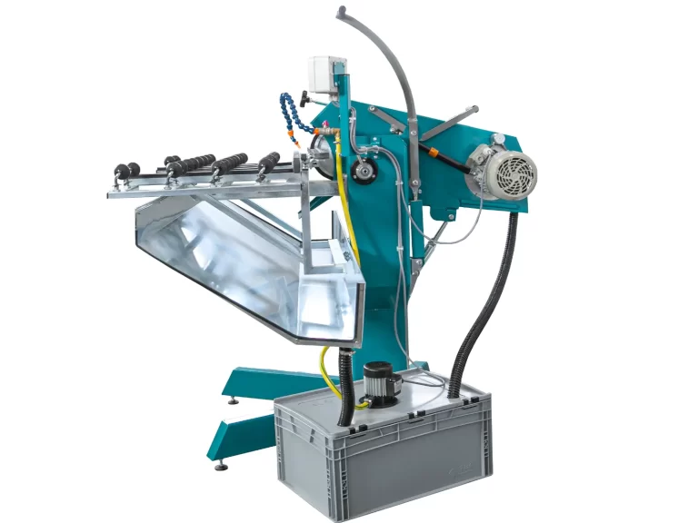 Horizontal glass edging machine - Side right view
